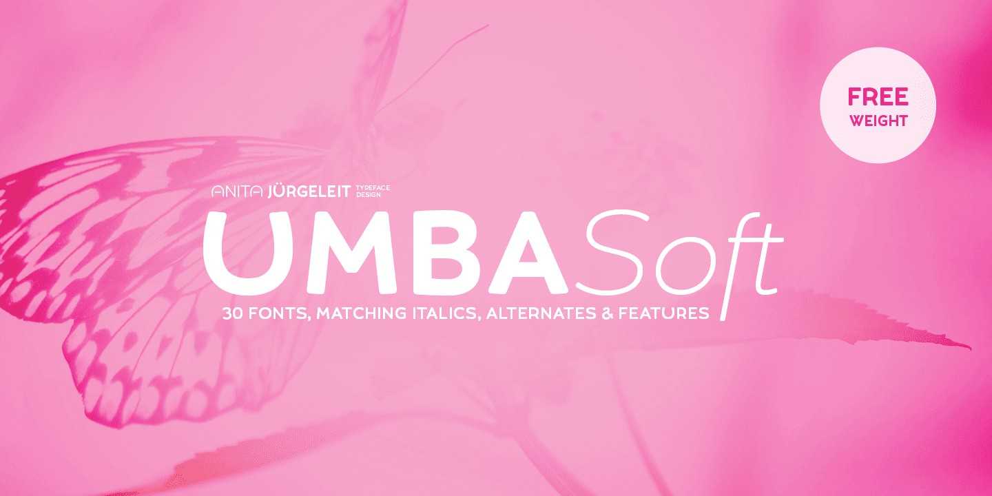 Шрифт Umba Soft